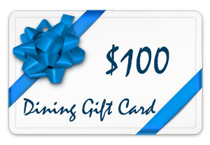 100 dining gift card