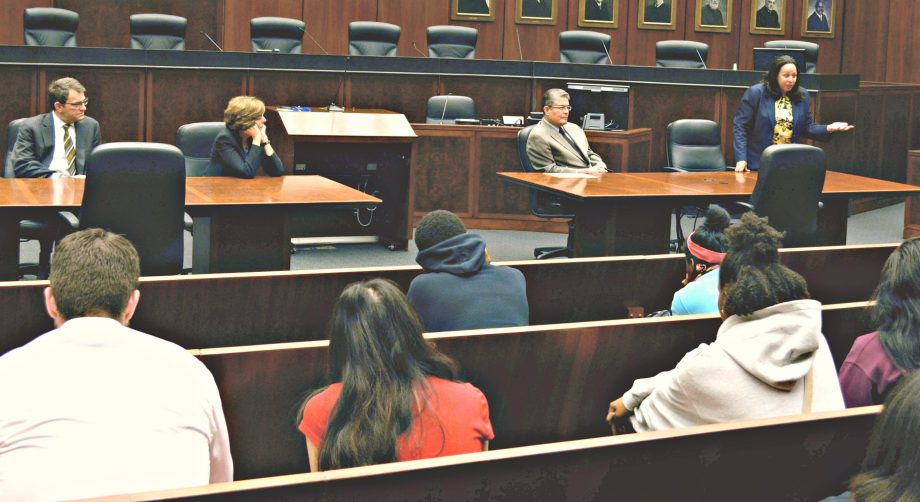 7-Federal Judges share their stories with students from Legal Prep High