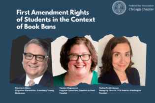 First Amendment Rights Students Context Book Bans Federal Bar Association Chicago Chapter Featured