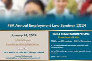 FBA Annual Employment Law Seminar 2024