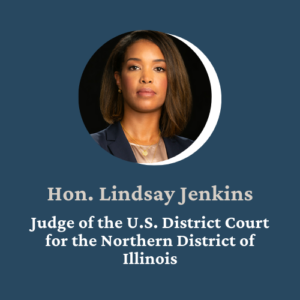 hon lindsay jenkins judge us district court northern district illinois federal bar association chicago chapter