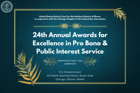 24th Annual Awards For Excellence In Pro Bono & Public Interest Service